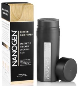 nanogen keratin hair fibers